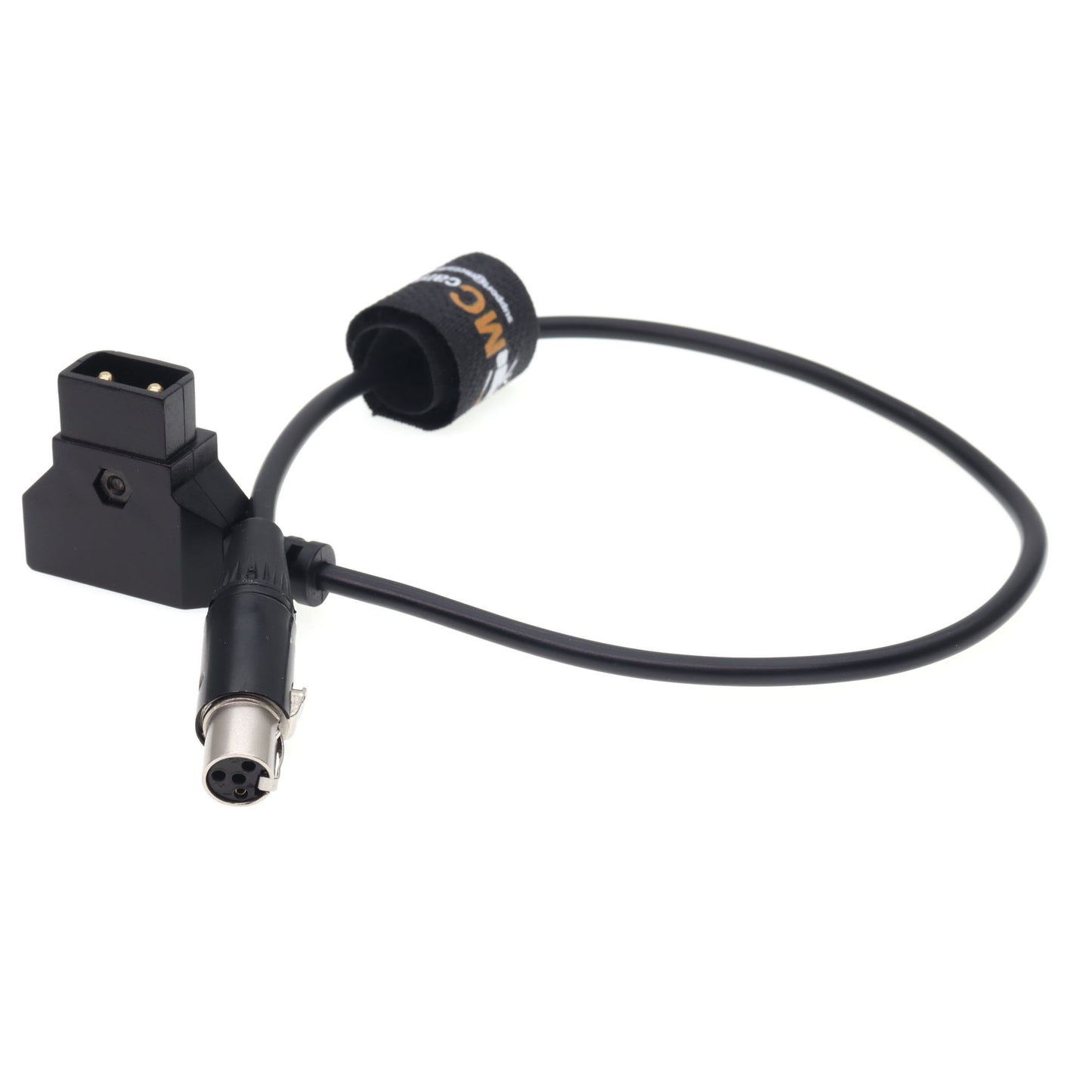 D-Tap to TA4F Mini XLR 4-pin for TVlogic 056 058 Monitor Power Cable