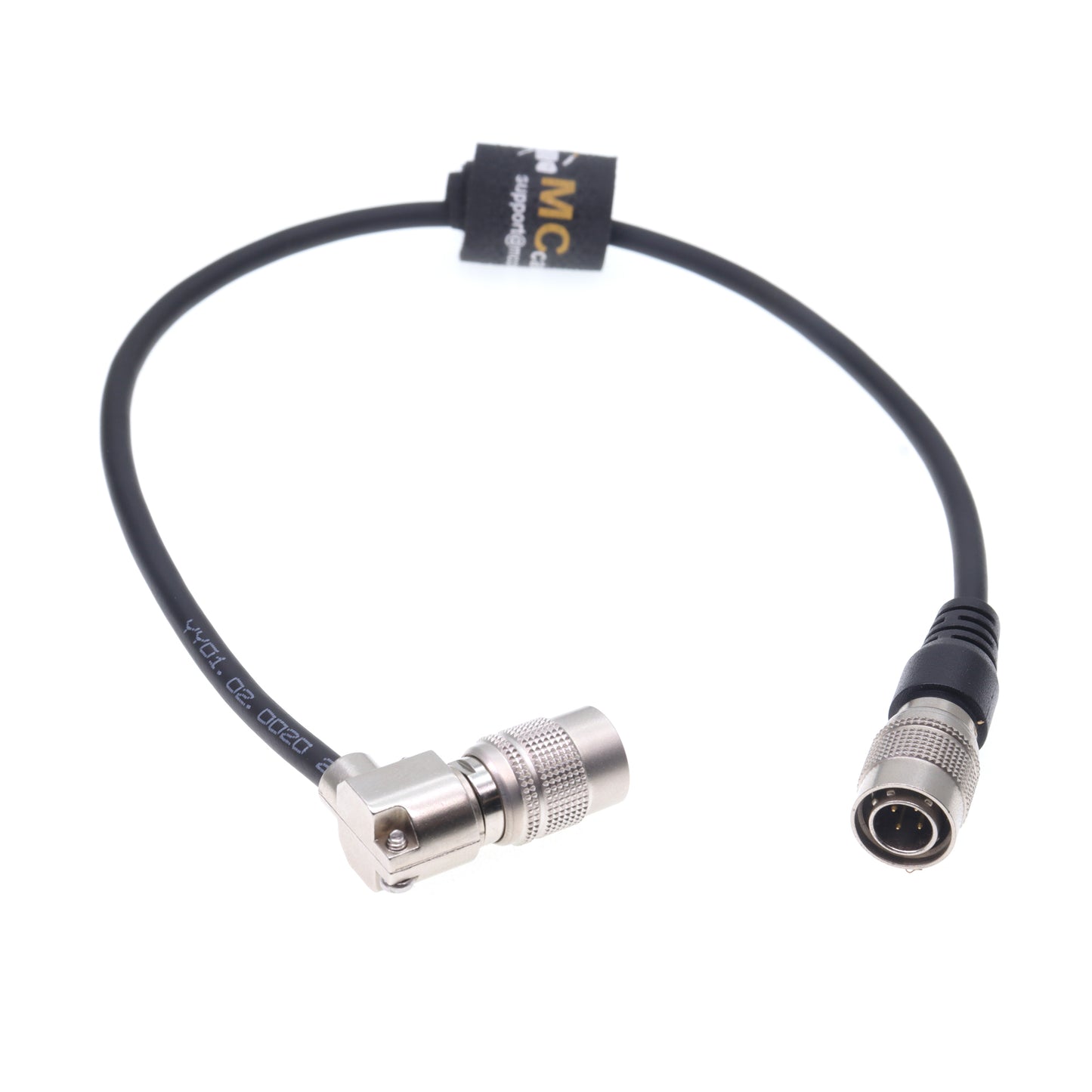 Rotatable Hirose 4 Pin Male to HR 4pin Male Power Cable for Sound Devices 644 688 PIX 240 MixPre