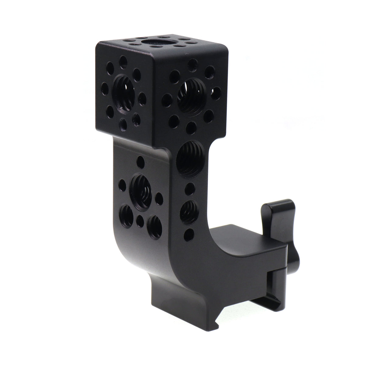 1/4" 3/8" Holes Screw Thread Expansion Block for NATO Extension Clamp For DSLR Camera Cage Universal Handle Adapter