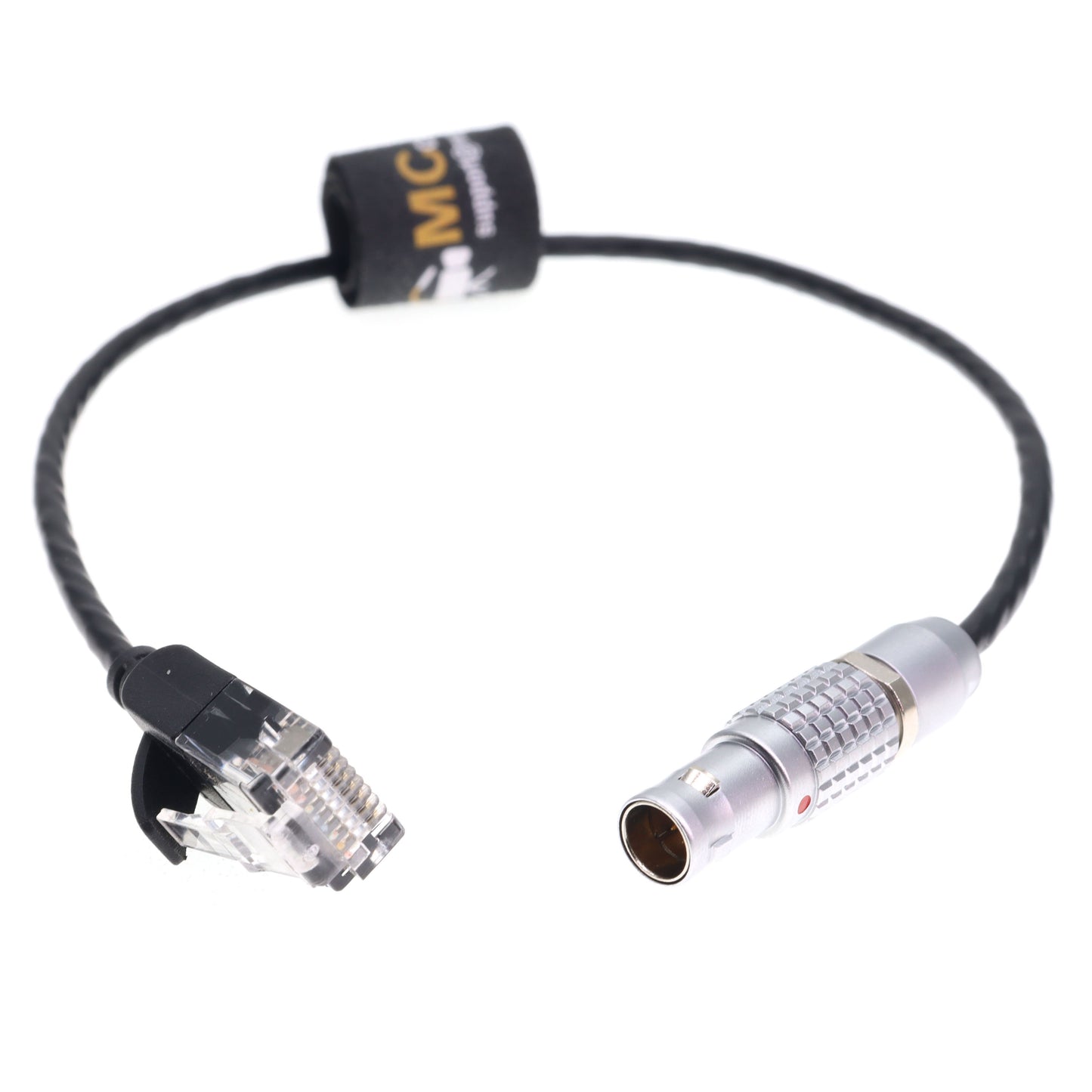 RED Camera Gig-E DSMC EXT 9-pin TO Cat5e Ethernet RJ45 Connector for Data Transmission Through Teradek COLR