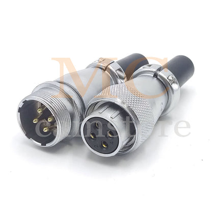 WEIPU WS20 Aviation Connector, 2 3 4 5 6 7 8 9 12 15pin Industrial Electrical Power Cable Plug Socket