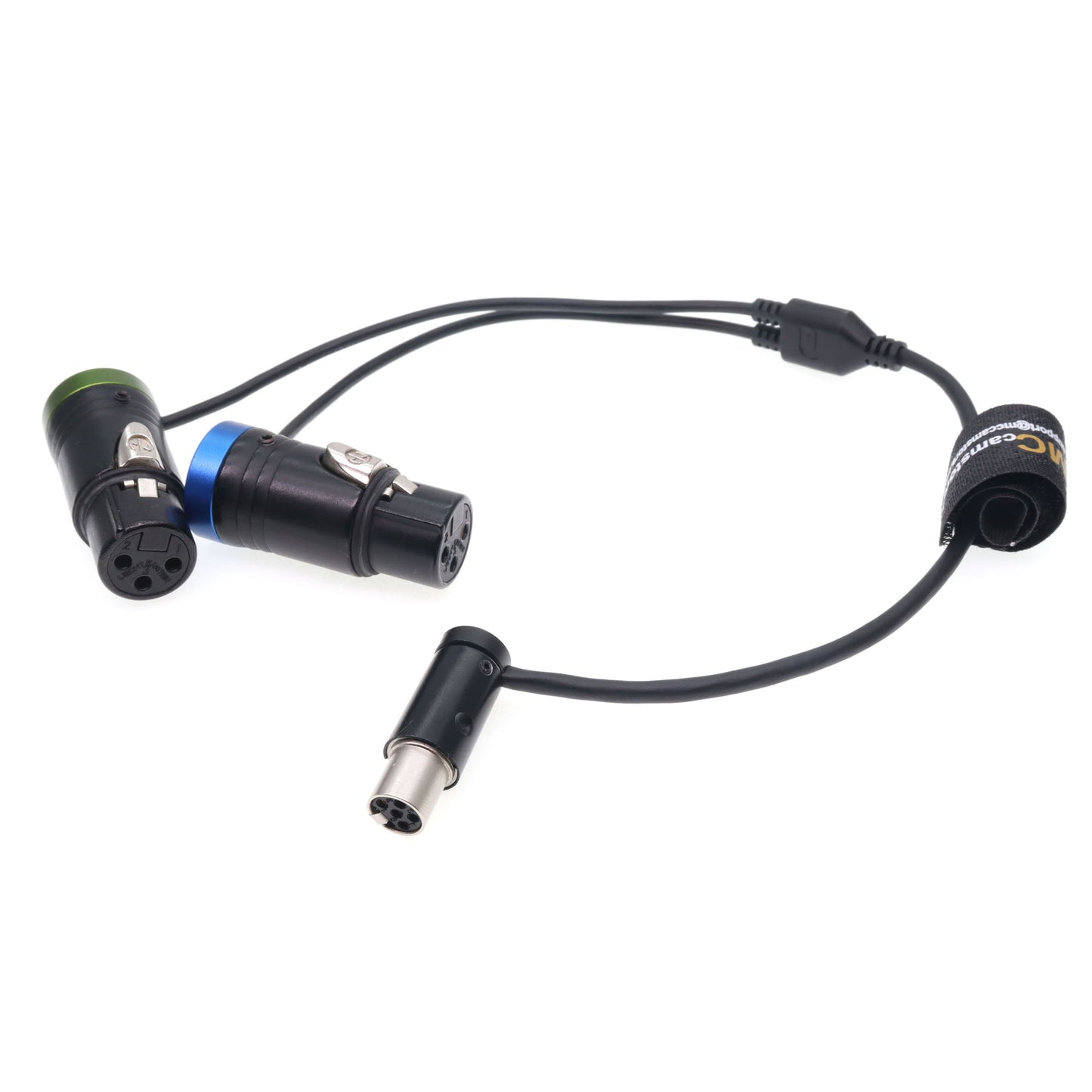 LP TA5F to Dual LP XLR 3Pin Female Audio Y-Cable for Zaxcom QRX200 for Lectrosonics SRa5P, SRb5P for Wisycom MCR54