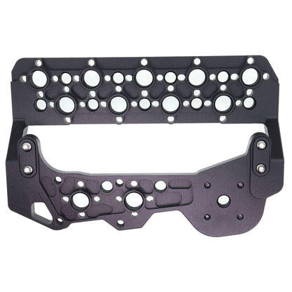 Alexa 35 Side Panel Plate, Side Mounting Extension Cheese Plate Kit 3/8"-16 Screw Thread Rig Wireless System Follow Focus Motor