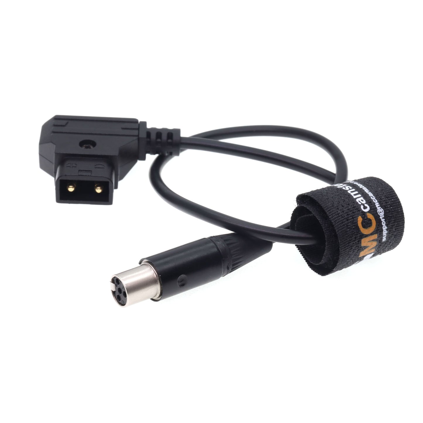 D-Tap to TA4F Mini XLR 4-pin for TVlogic 056 058 Monitor Power Cable
