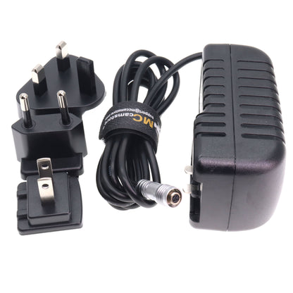 AC Power Supply Adapter for PortKeys BM5 IV WR/IV/III WR, LEYE SDI/III, BM7, HH7, HS7T Monitor, 4 Pin 12V 3A
