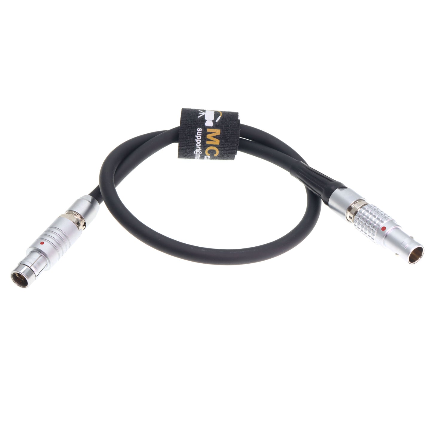 RS 3 Pin Male to 2 Pin Male Power Cable for ARRI Alexa Camera to Teradek Bolt Pro 1000/3000ft SmallHD Monitor