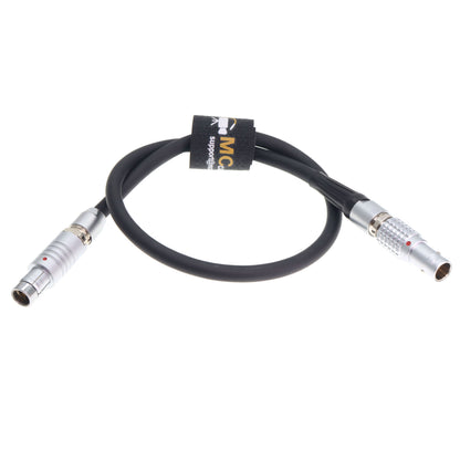 RS 3 Pin Male to 2 Pin Male Power Cable for ARRI Alexa Camera to Teradek Bolt Pro 1000/3000ft SmallHD Monitor