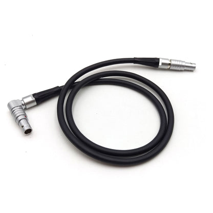 Rotatable 2Pin to 0b 2pin for ARRI Alexa Camera Cable Power 0B 2pin power out to Teradek 0b 2pin power cable