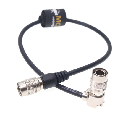 Rotatable Hirose 4 Pin Male to HR 4pin Male Power Cable for Sound Devices 644 688 PIX 240 MixPre