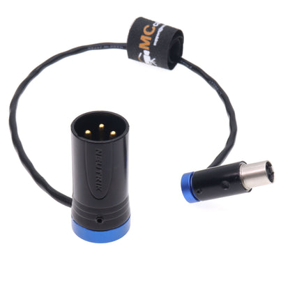 Low Profile TA3F to XLR 3 Pin Male Audio Cable for Lectrosonics Receivers