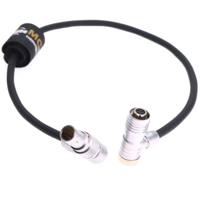 Power Cable for ARRI Alexa and Z CAM E2 F6 Camera 2pin to PortKeys BM5 BM7 HH7 HS7T Monitor 4 Pin Right Angle Female