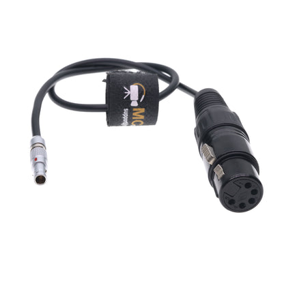 00B 5 Pin to XLR 5pin Female Audio Cable for ARRI Alexa Mini Z CAM E2 for RED V-RAPTOR, KOMODO-X Camera