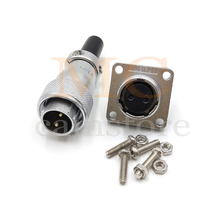 WEIPU WS16 Aviation Connector, 2 3 4 5 7 9 10pin Industrial Electrical Power Cable Plug Socket