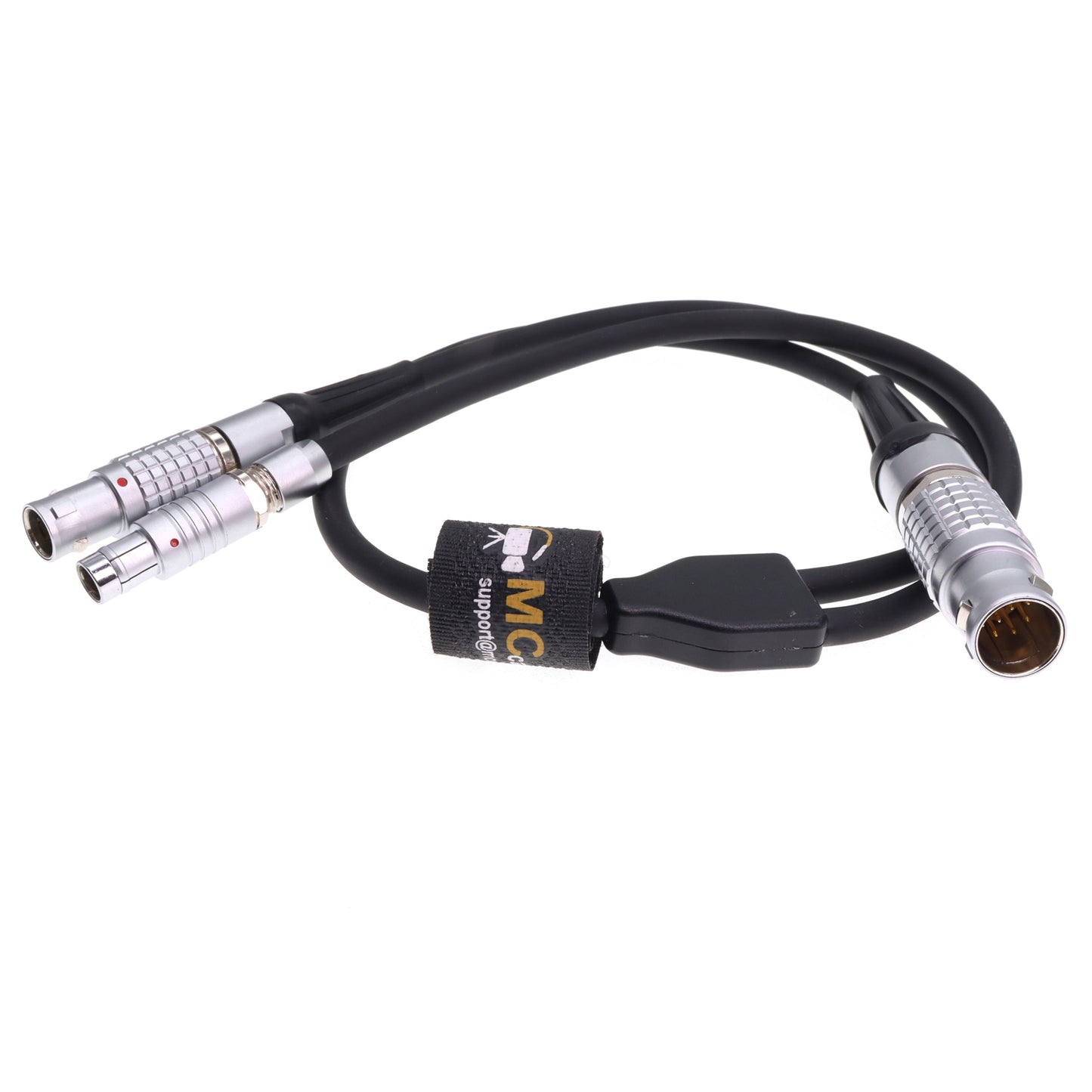 Power Control Y Cable for Preston Digital Micro Force DM1 DM2 DM5 Lens Motor ARRI Power Cable, 14 Pin to 7 Pin and RS 3 Pin
