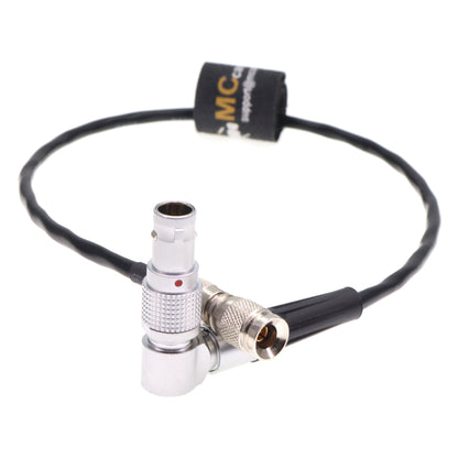 Din 1.0/2.3 to Rotatable 0B 9 Pin Timecode Cable for RED Komodo 6K Camera