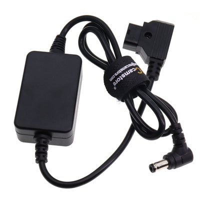 D tap to DC Power Cable for Canon C70 XF705 XF605 Camera 24V, D-tap to DC Barrel 90cm