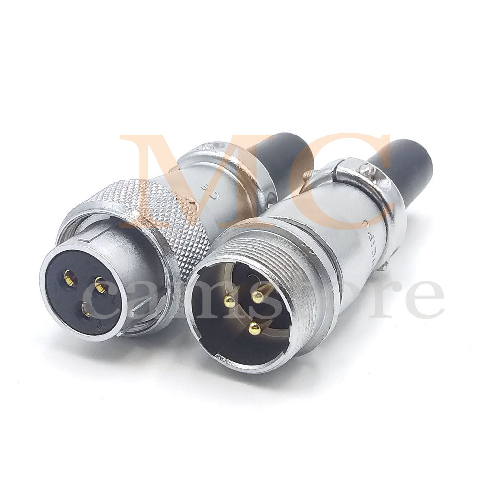 WEIPU WS20 Aviation Connector, 2 3 4 5 6 7 8 9 12 15pin Industrial Electrical Power Cable Plug Socket