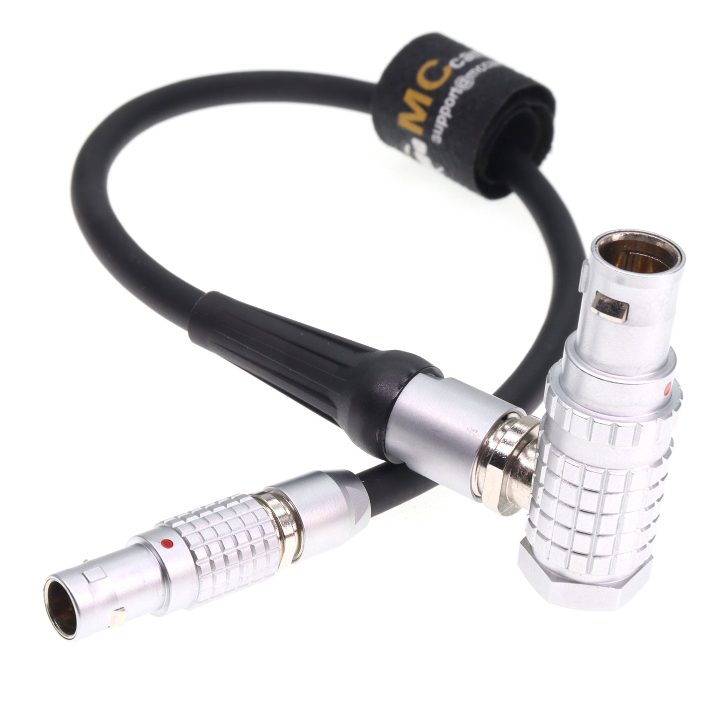 Right Angle Ronin 2 Power 6 Pin 4+2 to 0B 2 Pin for DJI Ronin 2 to Teradek Bolt Pro 1000/3000ft Power Cable