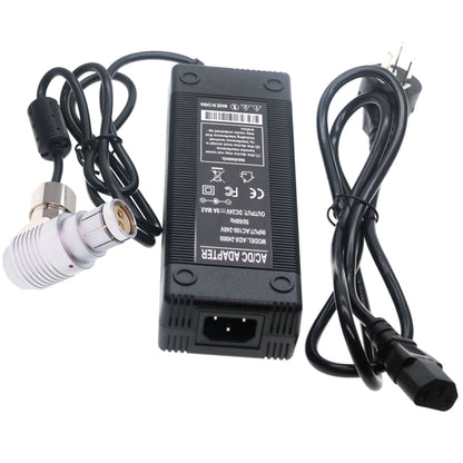 AC DC Power Supply Adapter 24V for ARRI Alexa XT SXT LF SXT-W Classic Camera, 2 Pin Female Connector