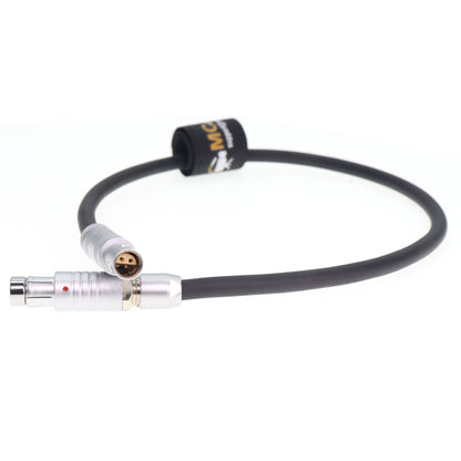 RS 3pin Male to 0S 4pin Run/Stop Cable for ARRI Heden Cmotion Compact Remote Start Stop Record for Carat System