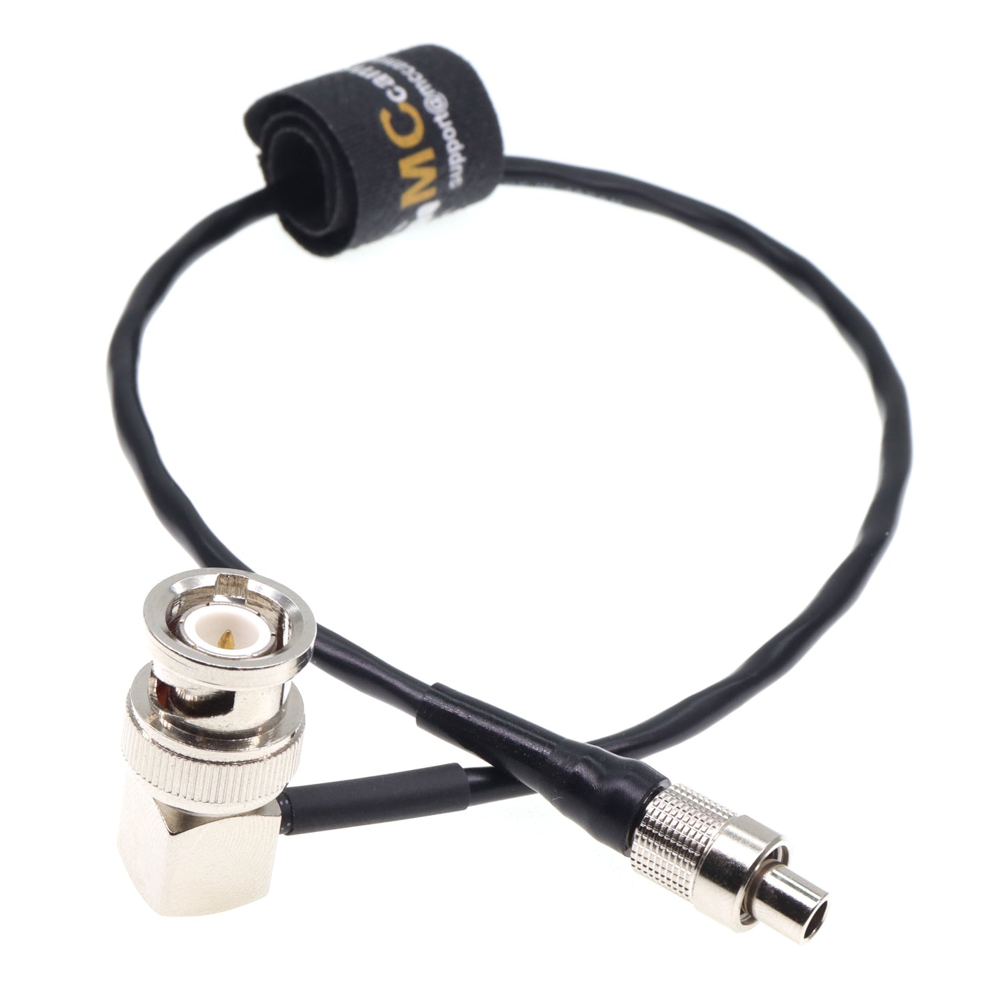 Signal Cable FVS.00.250 Coaxial Plug to Right Angle BNC Signal Line for Sennheiser 3041 Receiver