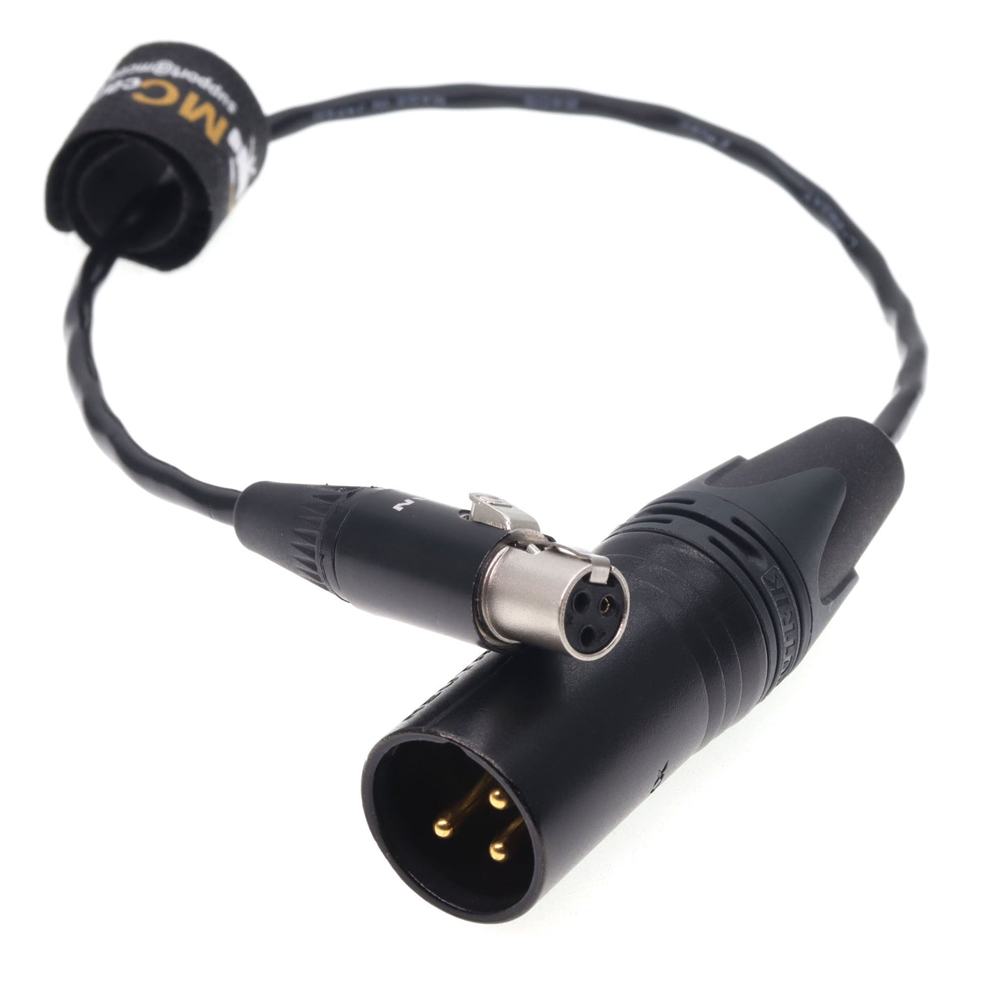 TA3F 3pin Female To XLR 3pin Male with  SOMMER SOD-14 Audio Cable for SCORPIO Link Lectrosonics