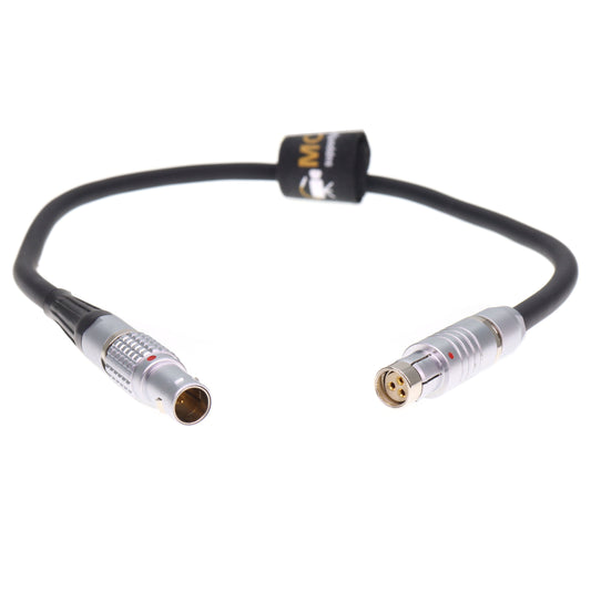 0B 2 pin Male to RS 3 pin Female CCM-1 Camera Control Monitor Power Cable for ARRI Alexa 35, Alexa Mini LF Camera