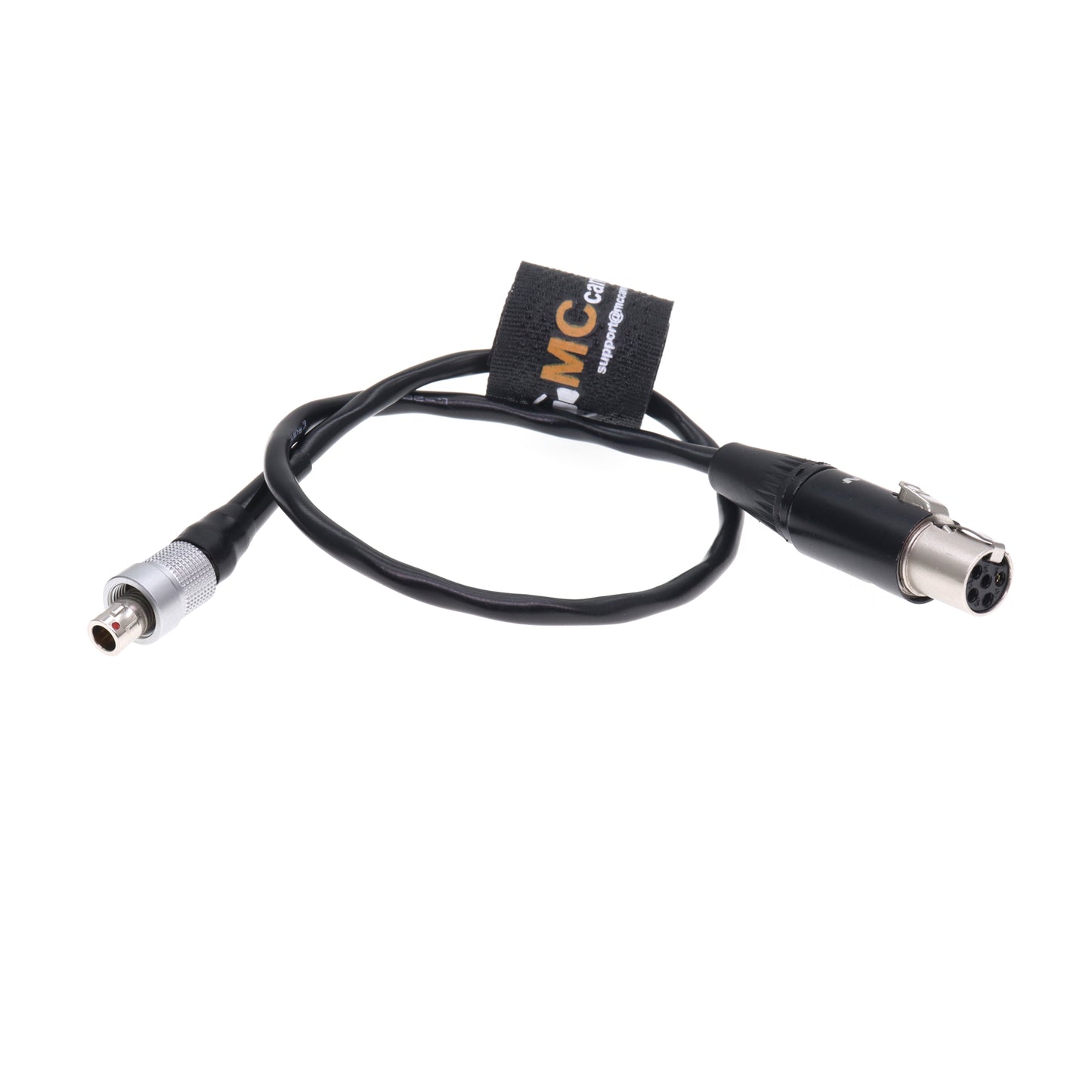 FVB 3Pin To TA5F 5pin Audio Cable for Wisycom MTP41 MTP41-L-B1 Wideband Bodypack Transmitter