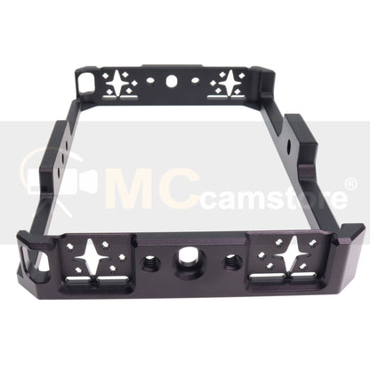 Protective Frame for SamHD 702 Touch and Cine 7, 1/4"-20 Mount Adapter Metal Bracket Housing Cold Shoe Expansion Frame Cover Monitor Cage