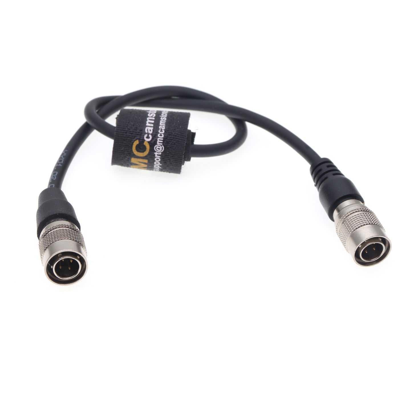 Hirose 4 Pin Male to Male Power Cable for Sound Devices 644 688 Zoom F4 F8 Zaxcom Recorder