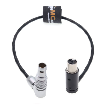 Tvlogic 055/056/058 Power Cable, Rotatable 0B 2pin Male Connector to Ta4f 4pin Female Cable 12V