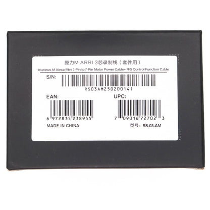 Nucleus-M Run/Stop Cable 3 Pin RS to 7 Pin for ARRI Amira Alexa SXT/XT/LF Sony Venice Camera Tilta, Nucleus M Alexa Mini 3Pin to 7Pin Motor Power Cable+ R/S Control Function Cable