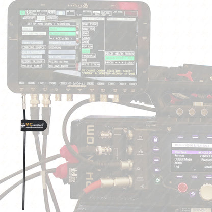 Odyssey 7/7Q/7Q+ Monitor Power Cable- Neutrik NSC3F 3pin to 0B 2 Pin ARRI Camera Monitor Power Cable