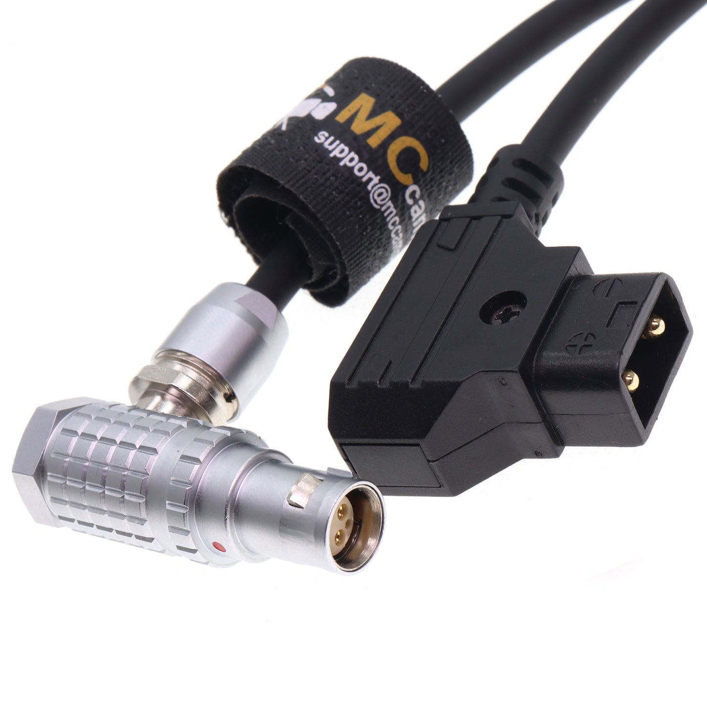 RED DSMC2 D-tap to 1B 6 Pin Female Right Angle Power Cable for RED Komodo-X| V-Raptor| Scarlet| Epic| Helium| Weapon Camera, for DJI Ronin 4D