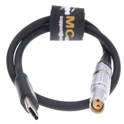 Ronin RS3 RS4 Type-C to RED Komodo 6K Camera 2 pin Female Power Cable for DJI Ronin RS3 RS4 USB-C