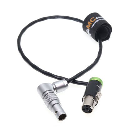 Tvlogic 055/056/058 Power Cable, Rotatable 0B 2pin Male Connector to Ta4f 4pin Female Cable 12V
