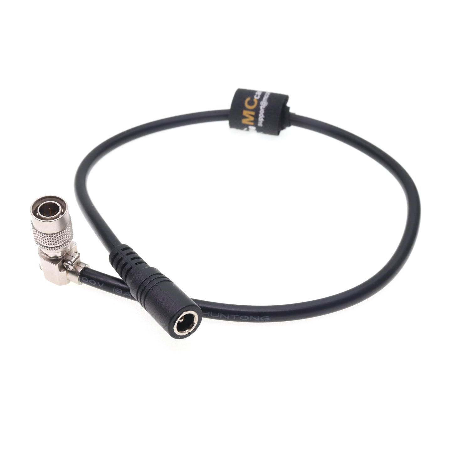 Sound Device ZAXCOM Blackmagic Power Cable From DC2.5 Female to Rotatable Hirose 4pin Male