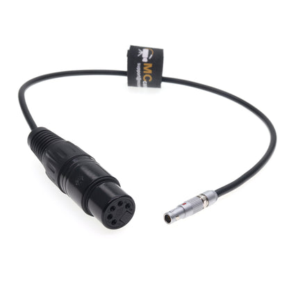 00B 5 Pin to XLR 5pin Female Audio Cable for ARRI Alexa Mini Z CAM E2 for RED V-RAPTOR, KOMODO-X Camera