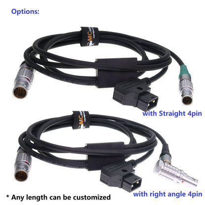 D-tap Power for Preston Micro Force V+F 10 Pin to Heden M26T Analog Motor 4 Pin Y-type power Cable