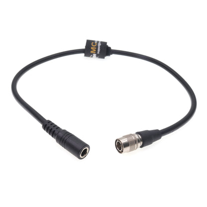 DC Female to Hirose 4pin Male Power Cable for Sound Device ZAXCOM for Blackmagic
