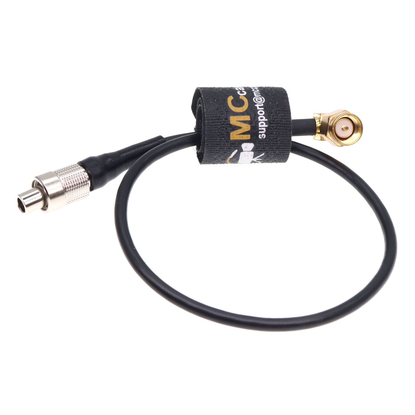 Signal Cable FVS.00.250 Coaxial Plug to Right Angle SMA for Sennheiser 3041 Receiver