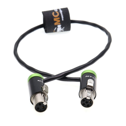 Low-Profile TA5F To TA3F Sommer Audio Cable for Lectrosonics Receiver To Sound Devices, Mini XLR 3pin To 5pin