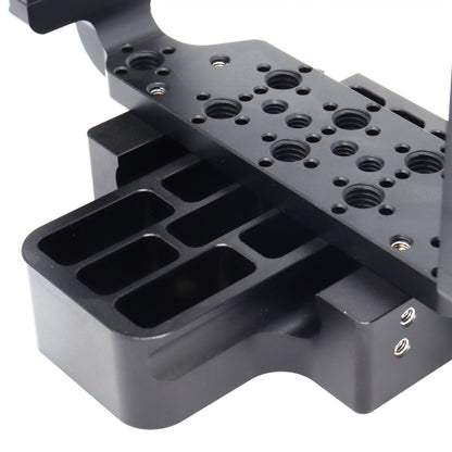 Top Handle Grip Vertical cage for ARRI mini miniLF, Camcorder Video Cage Rig Kit Film Making Movie System with Top Handle