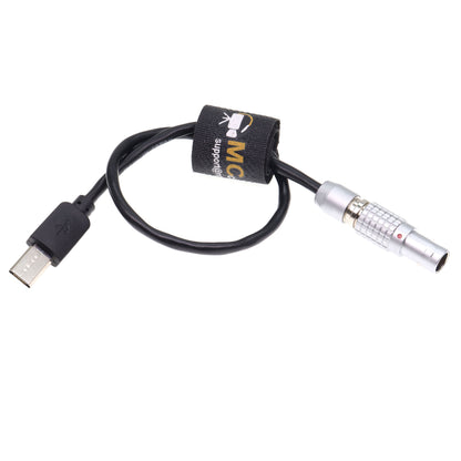 Micro USB to Straight Locking 3.5mm TRS Timecode Cable for Sony FX3 FX30 A7S3 A1 Camera for Deity TC-1 Timecode Generator