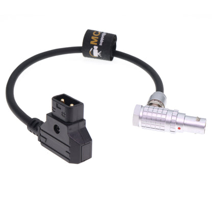 RED DSMC2 D-tap to 1B 6 Pin Female Right Angle Power Cable for RED Komodo-X| V-Raptor| Scarlet| Epic| Helium| Weapon Camera, for DJI Ronin 4D