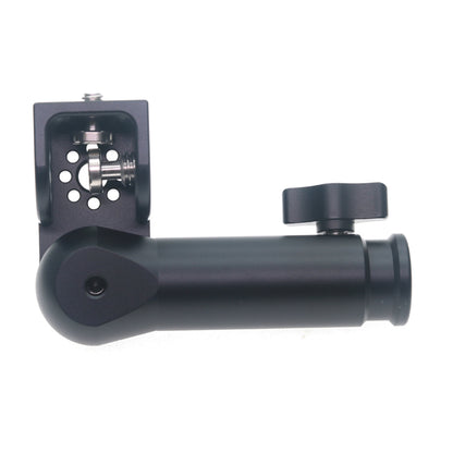 Monitor Swivel Bracket, Square 3/8" Three-Side Expansion Video Monitor Bracket for Arri Red Sony Transmission, Articulated Mount Monitor Buckle Kit