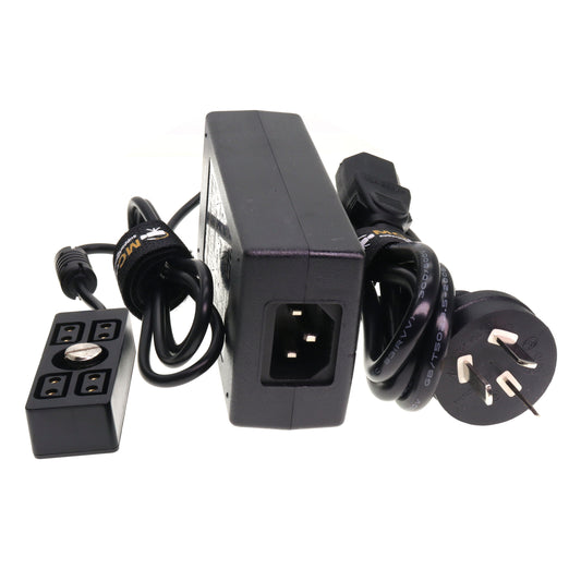 12V 5A Power Adapter to 4 Female D tap Splitter Cable D-tap Hub Adapter Splitter Cable for Monitors Photography Power Accessories