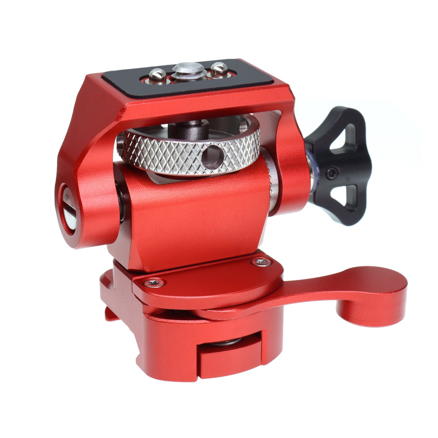 Field Monitor Mount Adjustable 360° Swivel and 180° Tilt Camera Bracket, Camera Monitor Holder with Cold Shoe for Camera Cage Rig Accessories