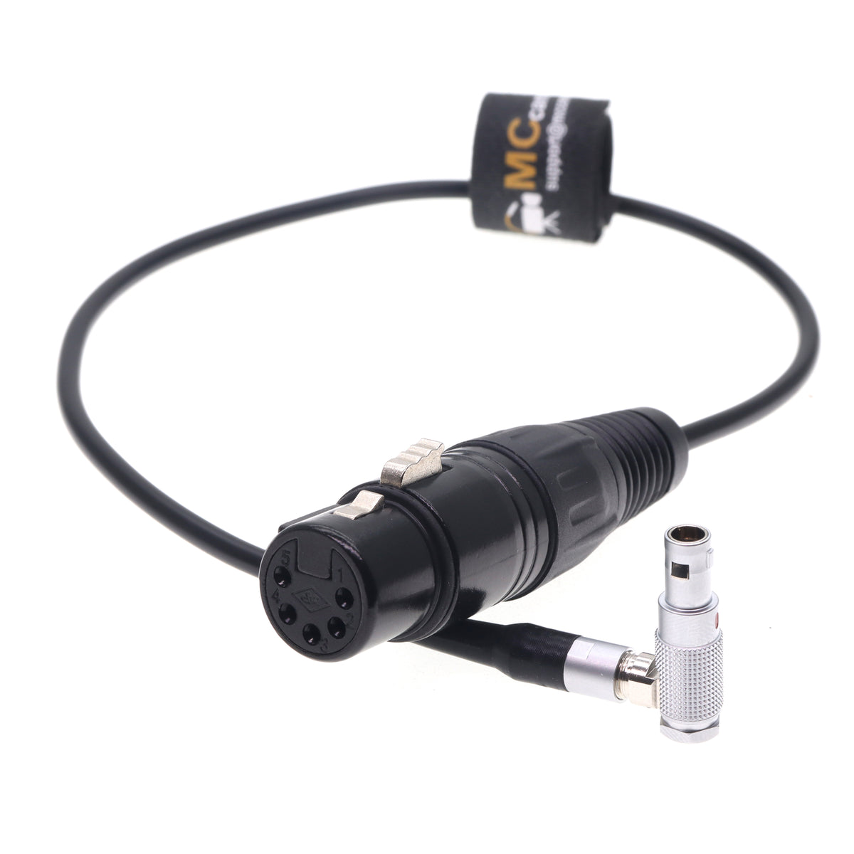 FHG 00B 5 Pin Male Plug To XLR 5pin Female Connector for ARRI ALEXA Mini, RED KOMODO -X Camera Audio Cable