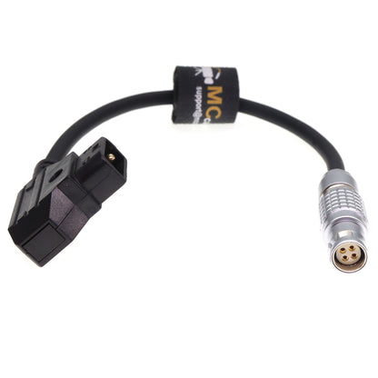 D-TAP to FGK 1B 4 Pin Female Power Cable for Canon C300 Mark II C200 Camera